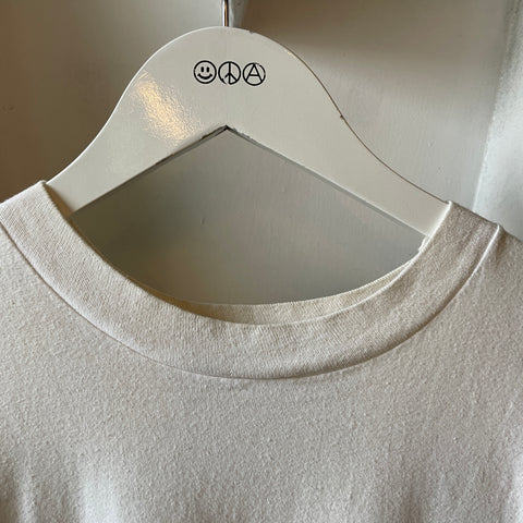80’s Blank White Tee - Medium