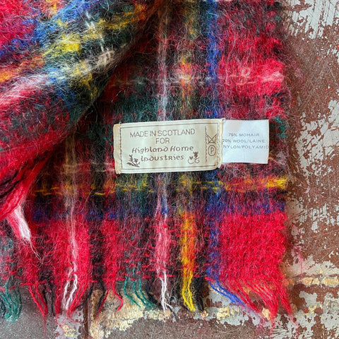 70’s Mohair Scarf - OS