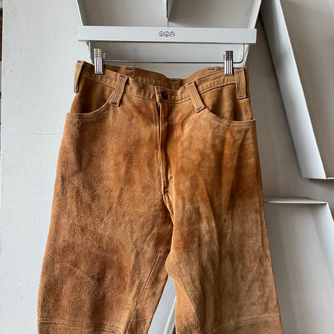 60’s Levi’s Leather Trousers - 29” x 30”
