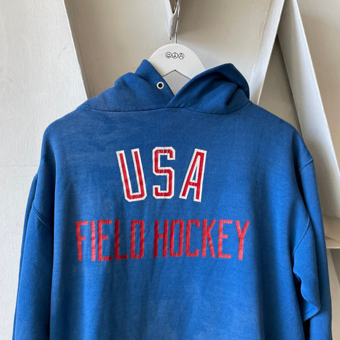 70’s Russell Field Hockey Hoodie - Large