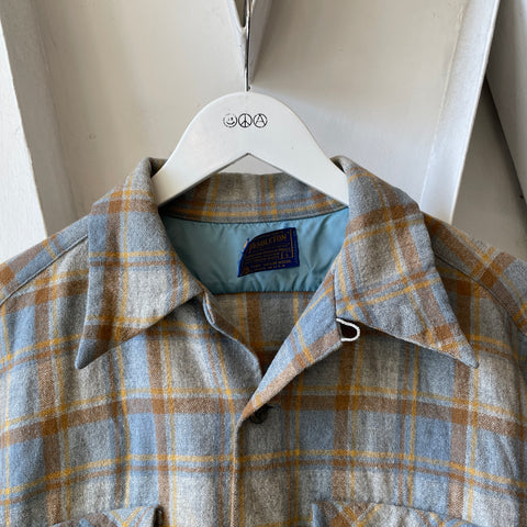70’s Pendleton Loop Collar Button Up - Medium