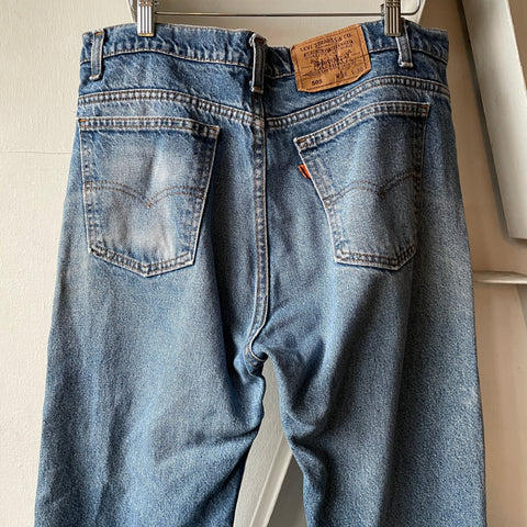 80’s Levi’s Orange Tab 505 - 33” x 27.5”