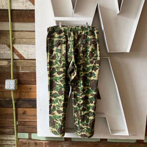 70's Camo Pants - 39” x 28”