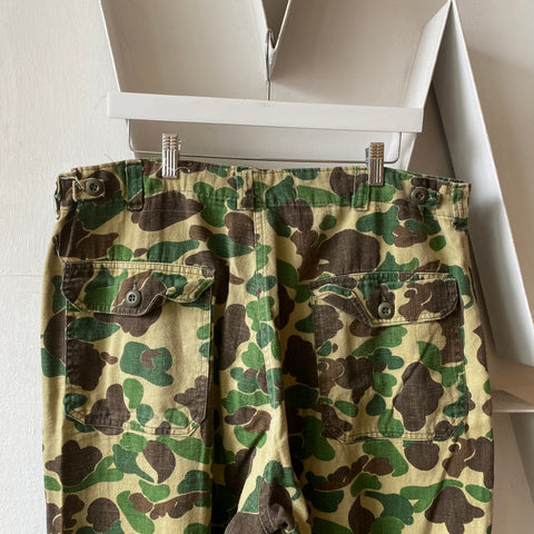 70's Camo Pants - 39” x 28”