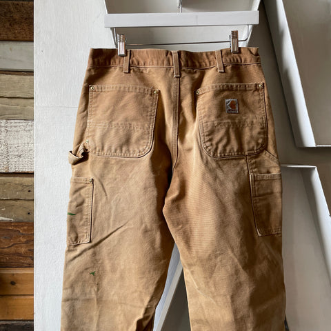 90’s Thrashed Carhartt Dungarees - 32” x 30.5”