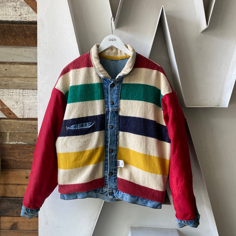 80's Levi’s Hudson Bay Reversible Jacket - Large