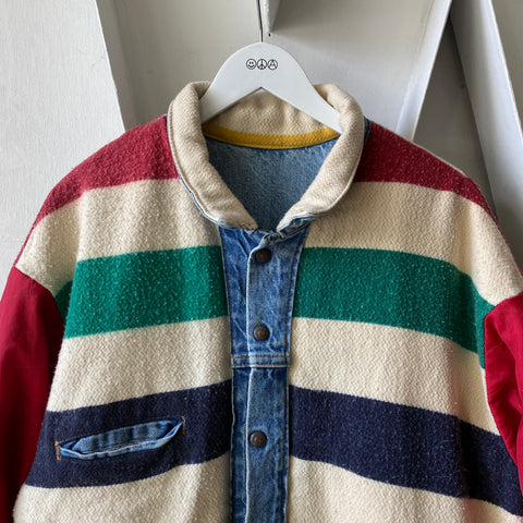 80's Levi’s Hudson Bay Reversible Jacket - Large