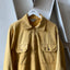 60's Voyeur Chamois Zip Shirt - Medium