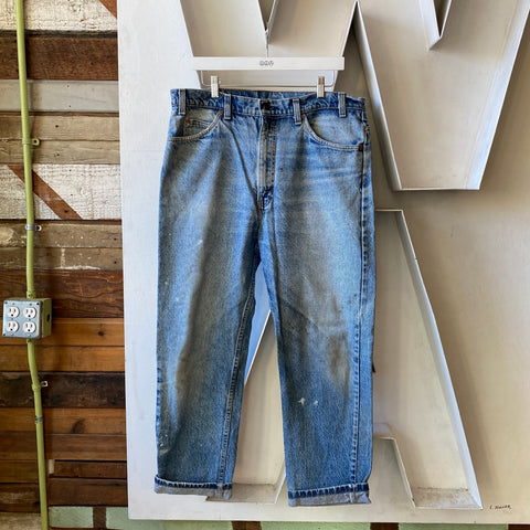 80's Levi's Orange Tab Denim - 37" x 31"