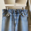 80's Plain Pockets Flared Denim - 32" x 34"