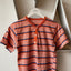 70’s Striped Henley Tee - Small