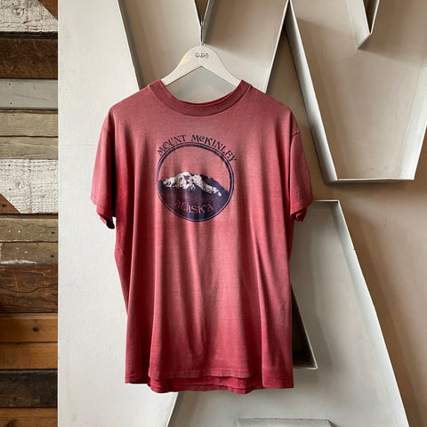 80’s Faded Mt. McKinley Alaska Tee - XL