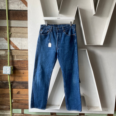 90's Levi’s 501 - 33” x 30”