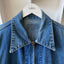 70’s Osh Kosh Denim Zip-Up Jacket - Large