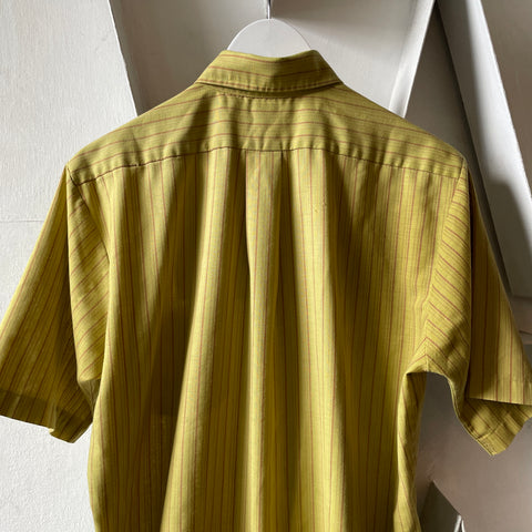 60’s Arrow Striped Button Down - Medium