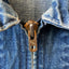 70’s Osh Kosh Denim Zip-Up Jacket - Large
