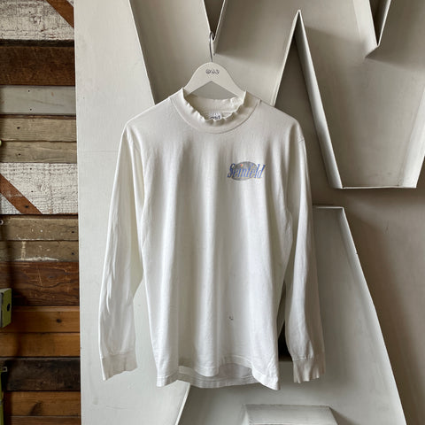 90's Seinfeld Mockneck Tee - Large