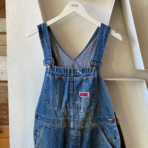 80's Big Mac Denim Overalls - 30"-32" x 25"