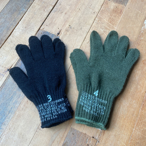 Mil-Spec Wool Gloves - Size/Color Options