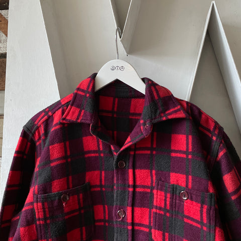 60's Heavy Cotton Flannel - Large