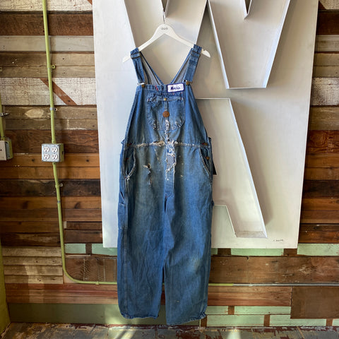 90's Red Kap Denim Overalls - 36"-40" x 25"