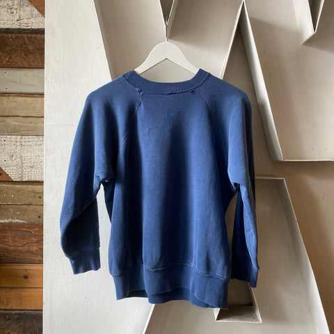 60's USN Raglan Crewneck Sweatshirt - Large