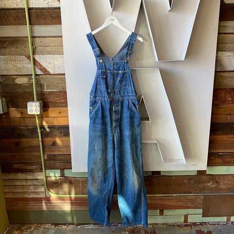 60's Osh Kosh Denim Overalls - 26"-30" x 31"