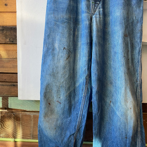 60's Osh Kosh Denim Overalls - 26"-30" x 31"