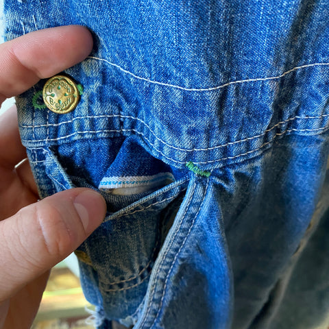 60's Osh Kosh Denim Overalls - 26"-30" x 31"
