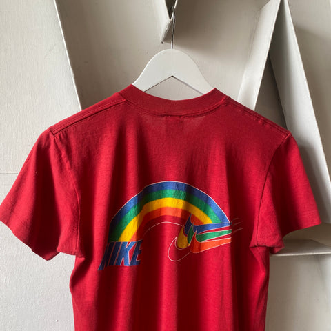 80's Nike Rainbow Tee - Medium