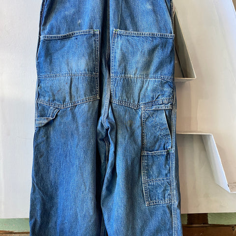 60's Osh Kosh Denim Overalls - 26"-30" x 31"