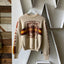 70's Patterned Wool Sweater - Medium