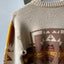 70's Patterned Wool Sweater - Medium