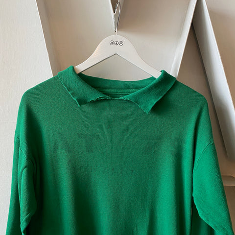 70's Stamped Military Polo - Large