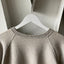 60s Grey Raglan Sweat - Medium