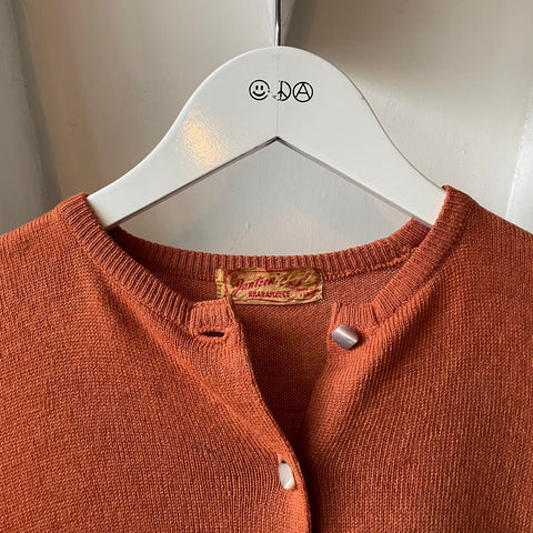 40's Jantzen Button-Up Sweater - Medium