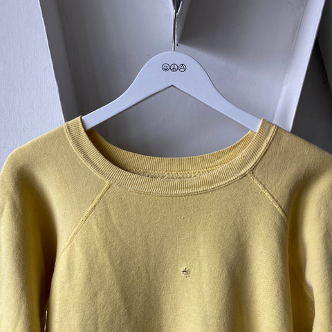 60's Yellow Raglan Sweat - XL