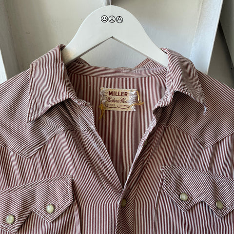 70’s Miller Western Button-Up Shirt - Small