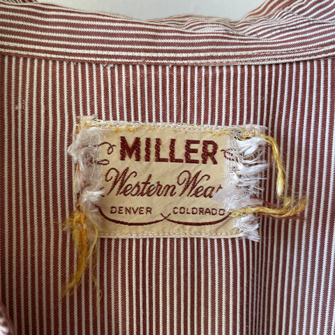 70’s Miller Western Button-Up Shirt - Small