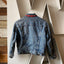 80's Flannel Lined Levi's Denim Jacket - Small