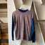 70's Striped Long Sleeve Tee - Large