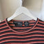 80’s Striped Thermal Tee - XS