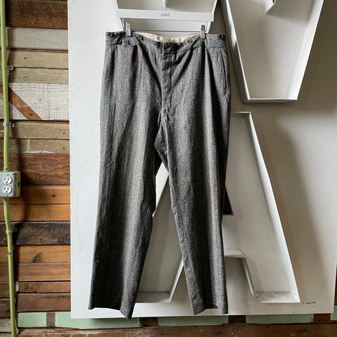 40’s Salt and Pepper Trousers - 36” x 29”