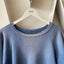 60's Faded Raglan Crewneck Sweatshirt - XL