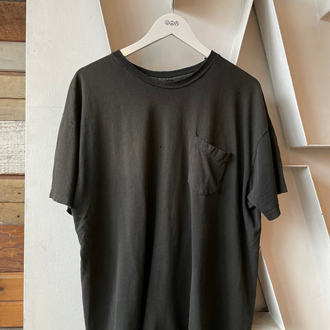 90’s Faded Blank Tee - XL