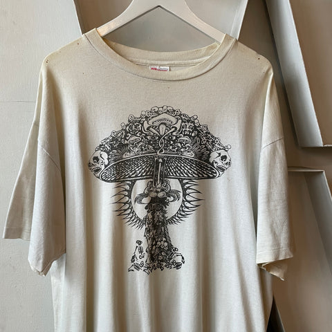 90’s Psychedelic Mushroom Tee - XL