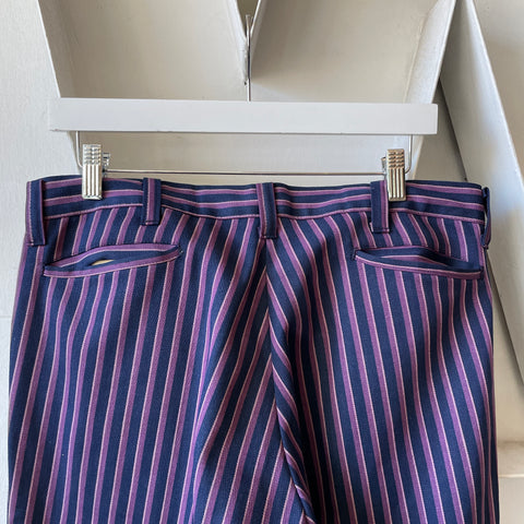 60’s Pinstripe Trousers - 34" x 33”