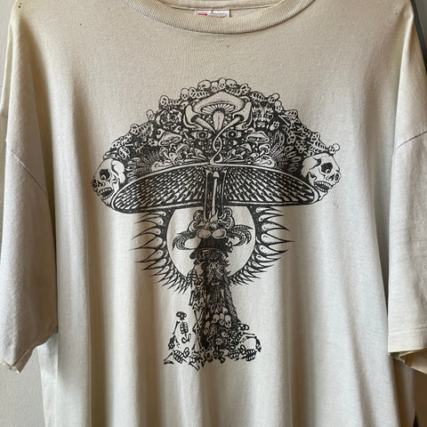 90’s Psychedelic Mushroom Tee - XL