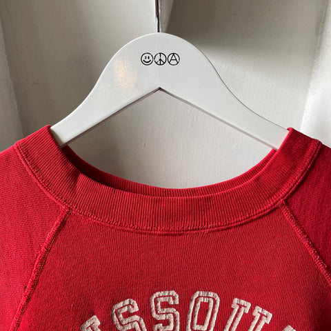 60’s Missouri University Short Sleeve Sweatshirt - Small