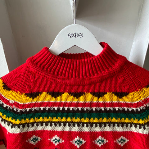 50’s Fair Isle Sweater - Small